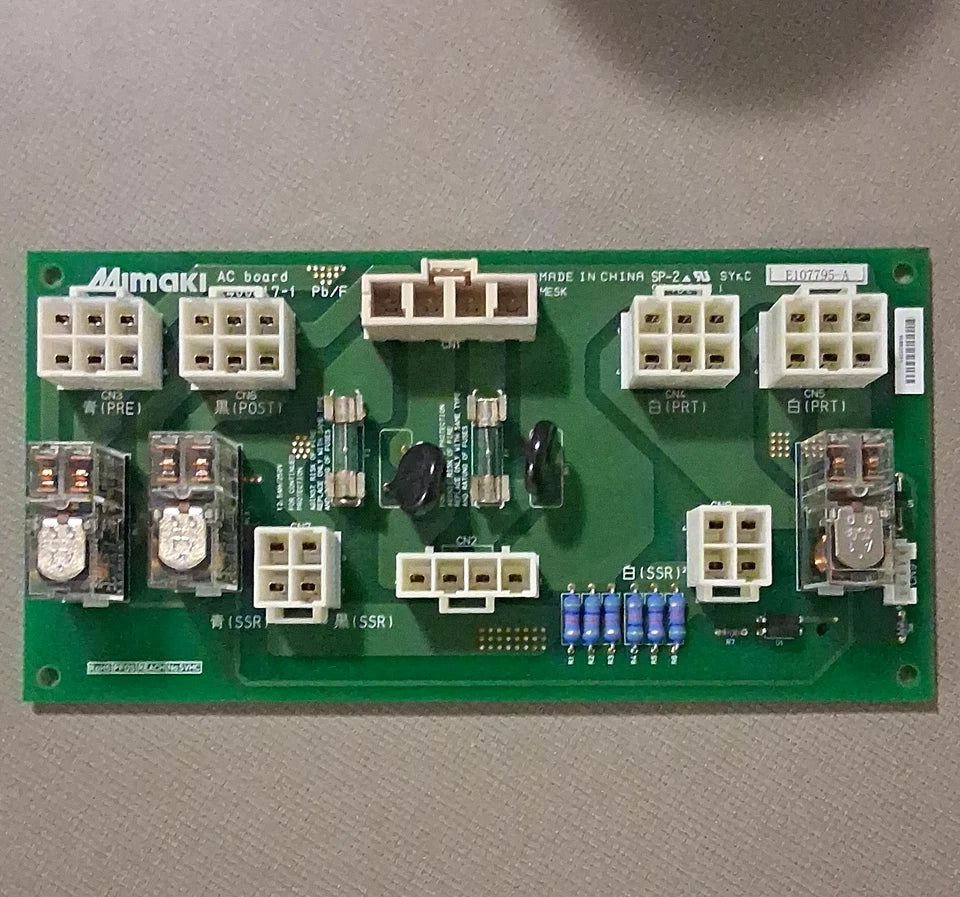 Mimaki AC Board PCB Circuit Board P/N E107795-A Tested