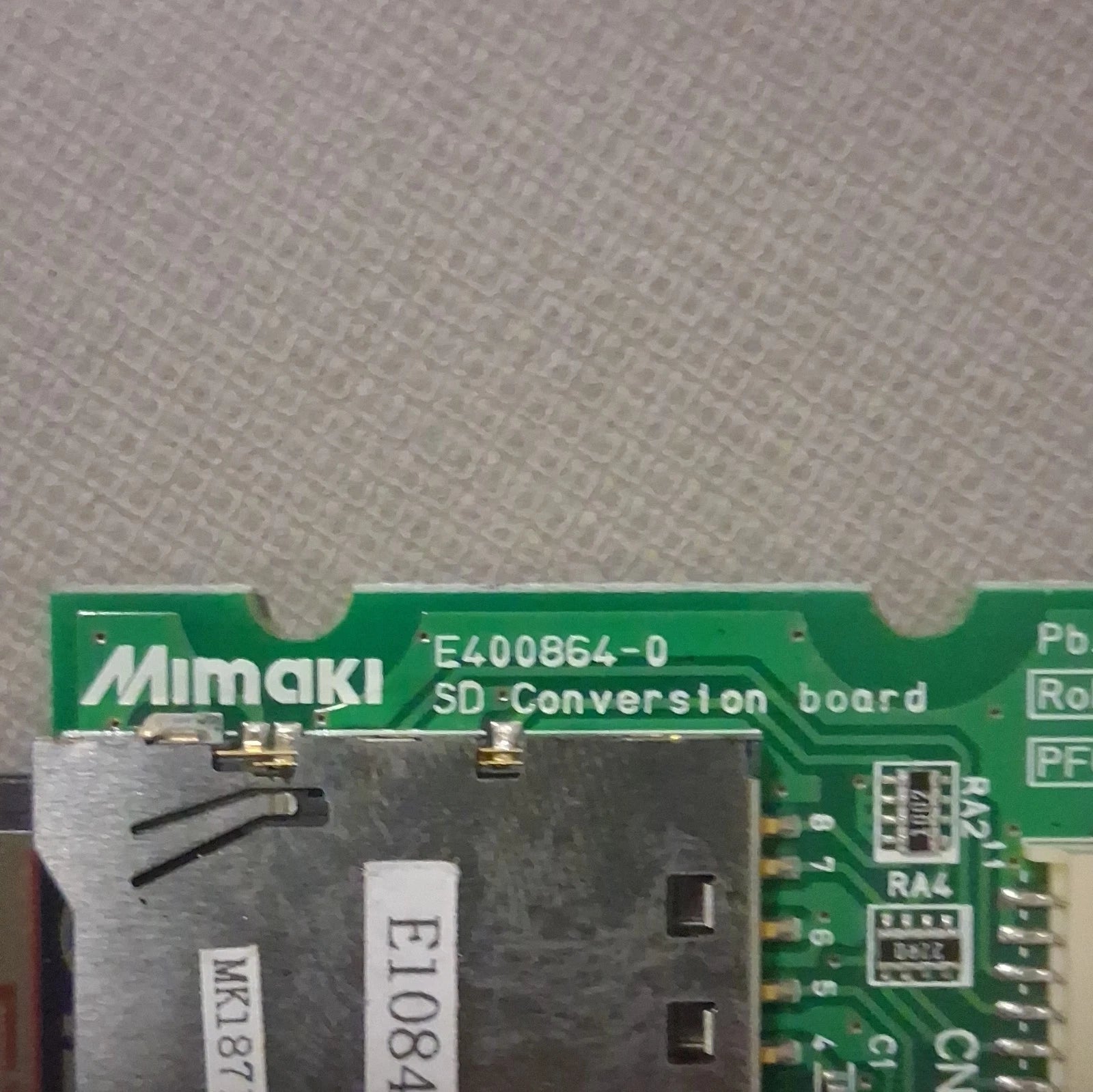 Mimaki E400864-0 SD Conversion Board Printed Circuit Board PCB E108449-A Tested