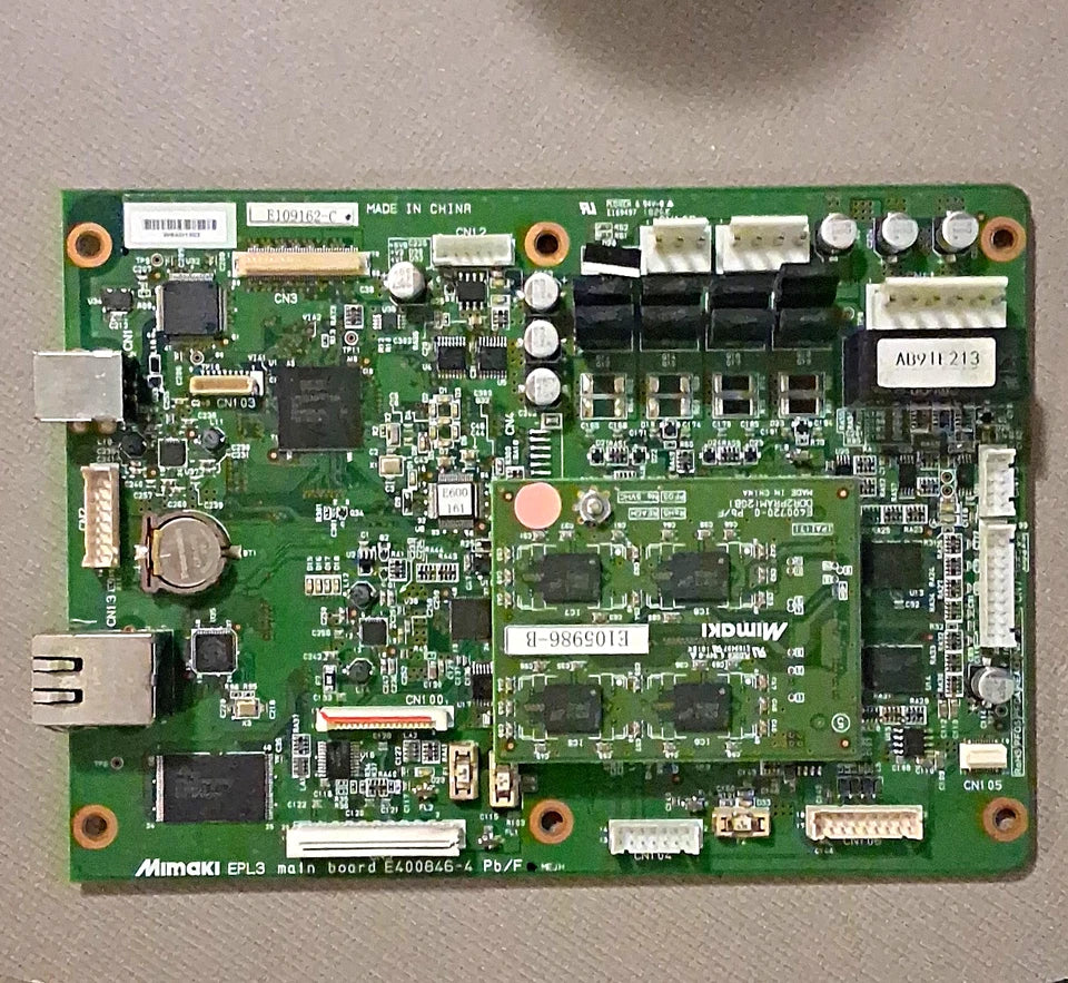 Mimaki EPL3 Main Board PCB E400846-4 Compatible with Mimaki E109162-C