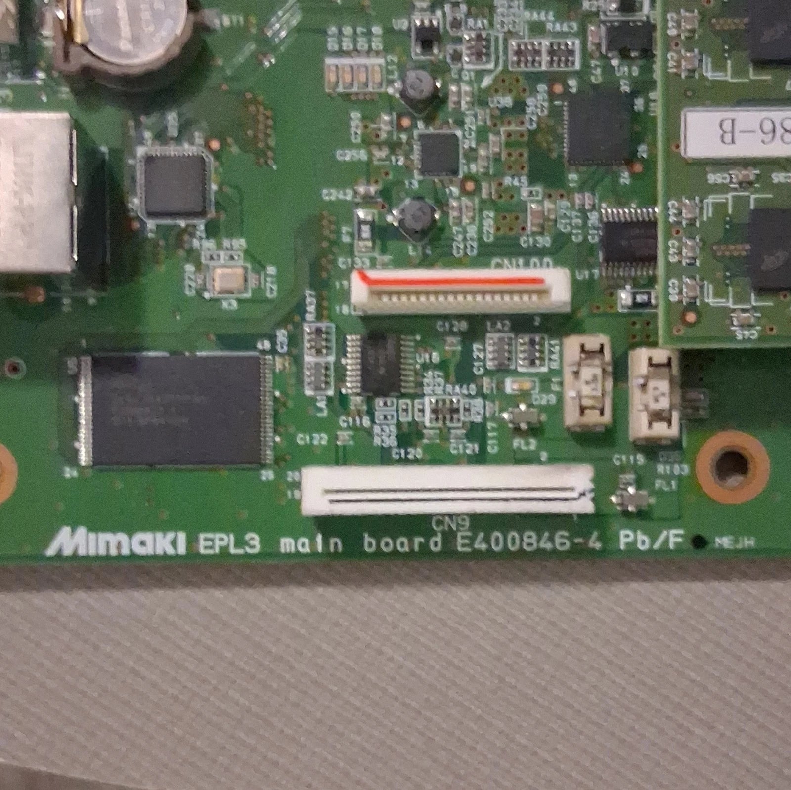 Mimaki EPL3 Main Board PCB E400846-4 Compatible with Mimaki E109162-C