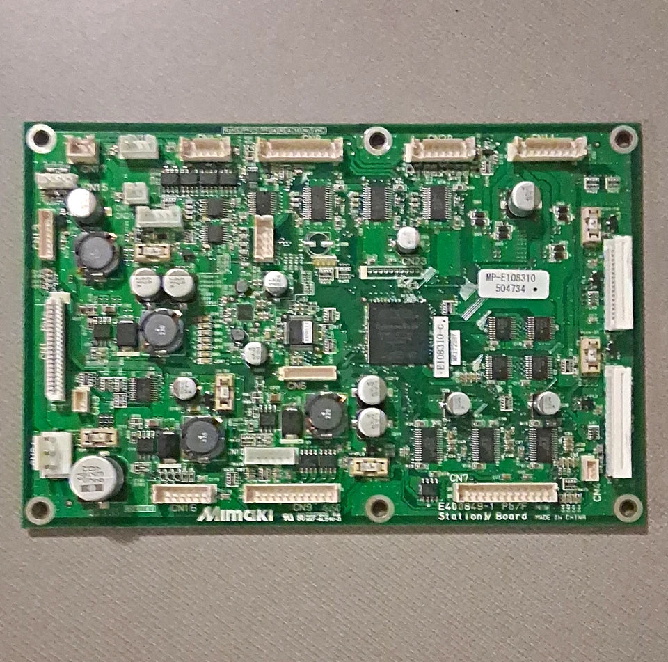 Mimaki StationM StationV Board PCB MP-E108310 Compatible with Mimaki Tested