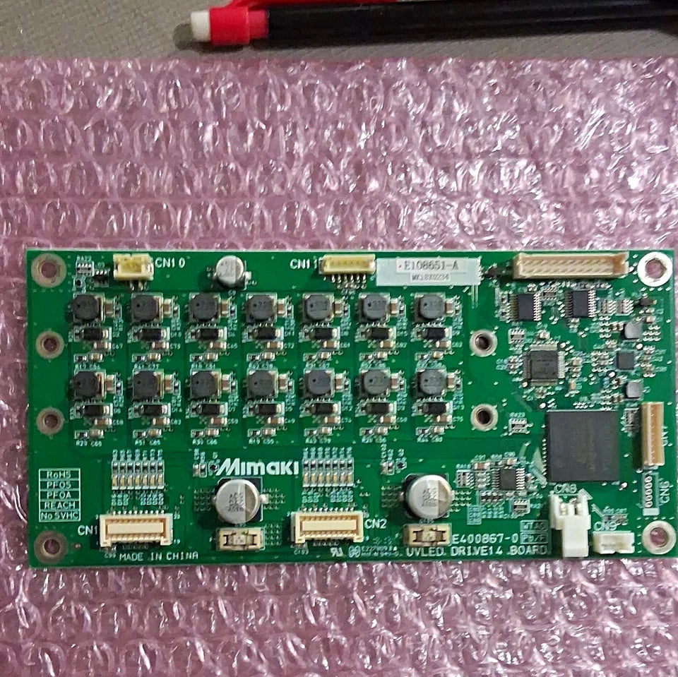 Mimaki UVLED Drive/Driver Board PCB E108651-A (MK18X0234)